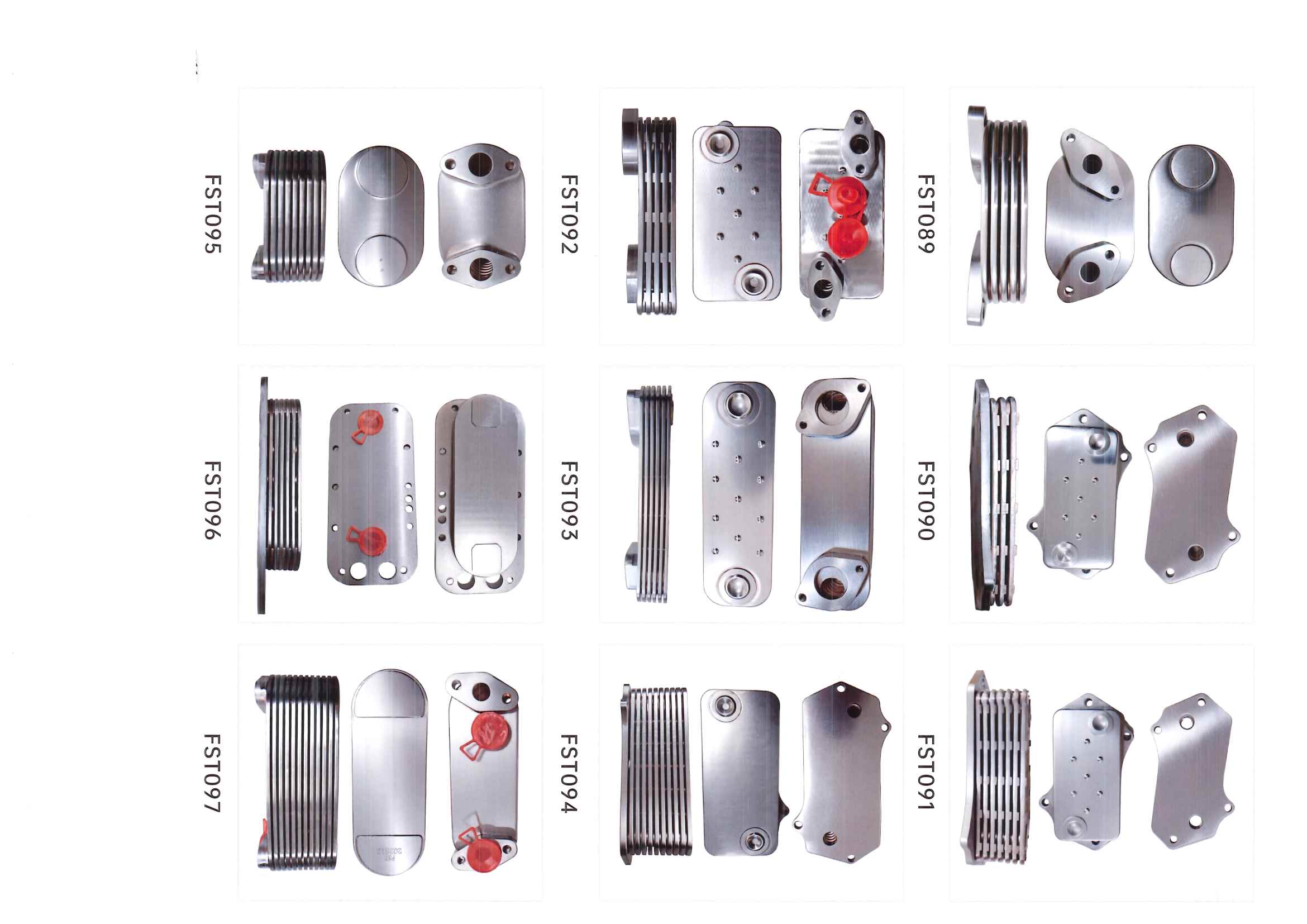 FST089–FST097 oil cooler references